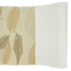 Gilded Beaded Leaf Table Runner