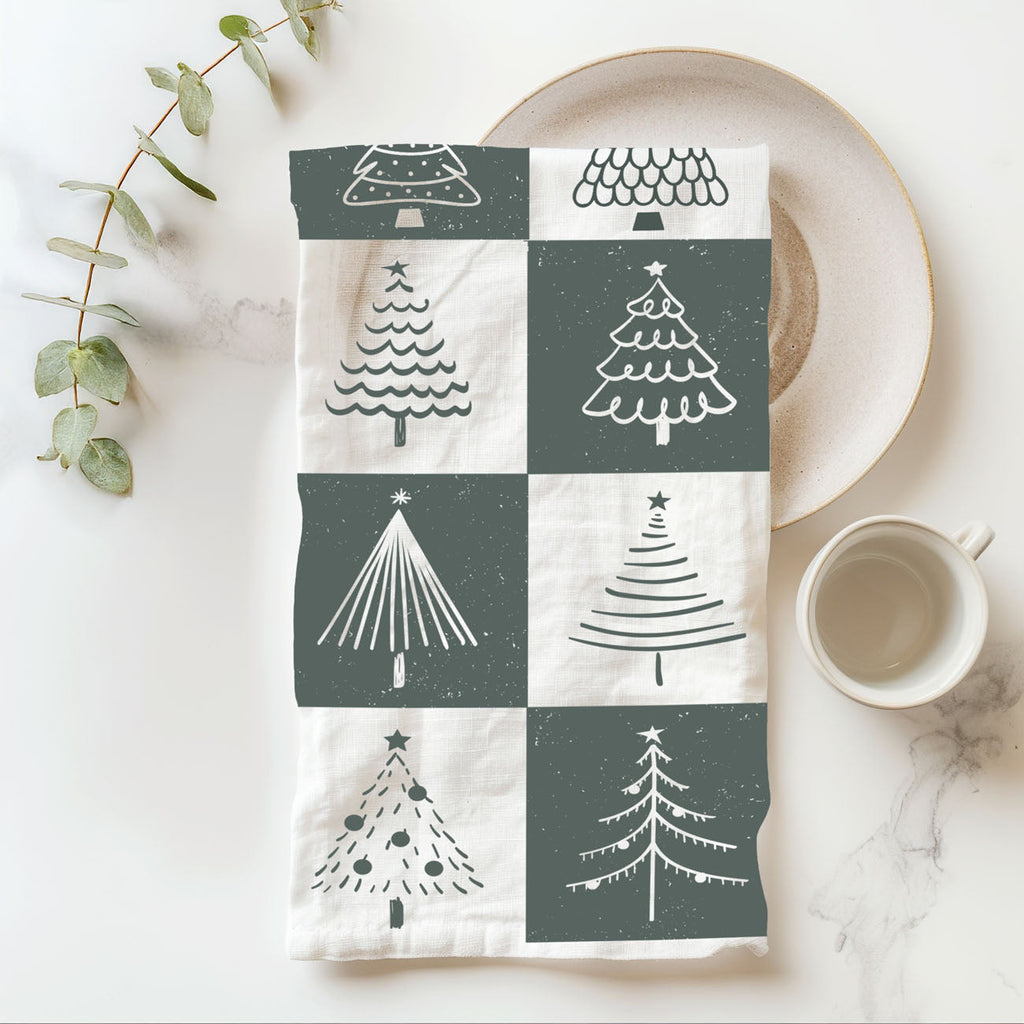 Christmas Tree Kitchen Towel