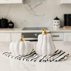 White Luxe Pumpkin