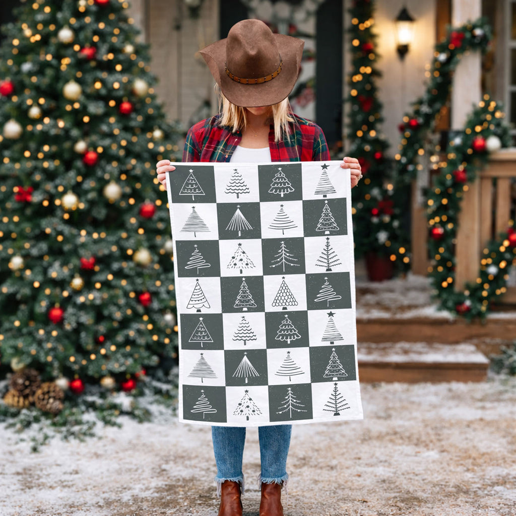 Christmas Tree Kitchen Towel