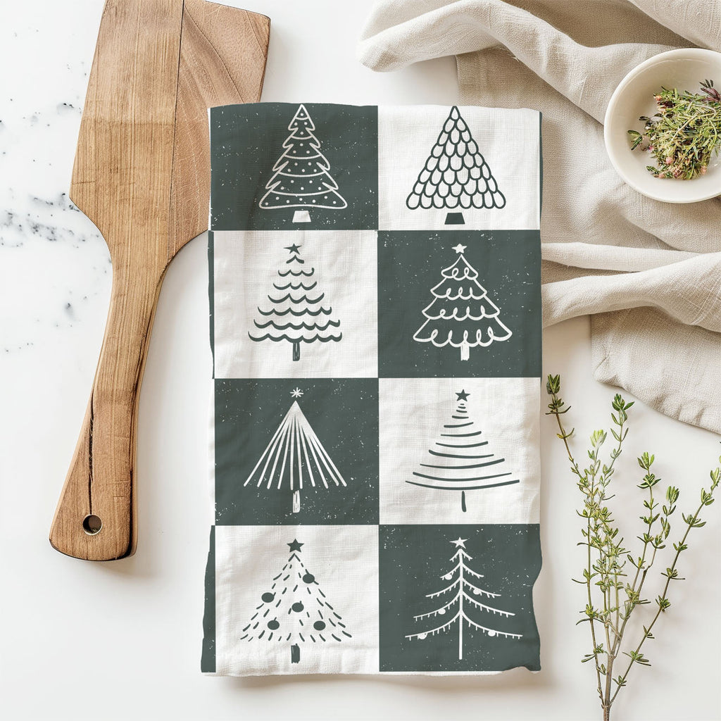 Christmas Tree Kitchen Towel