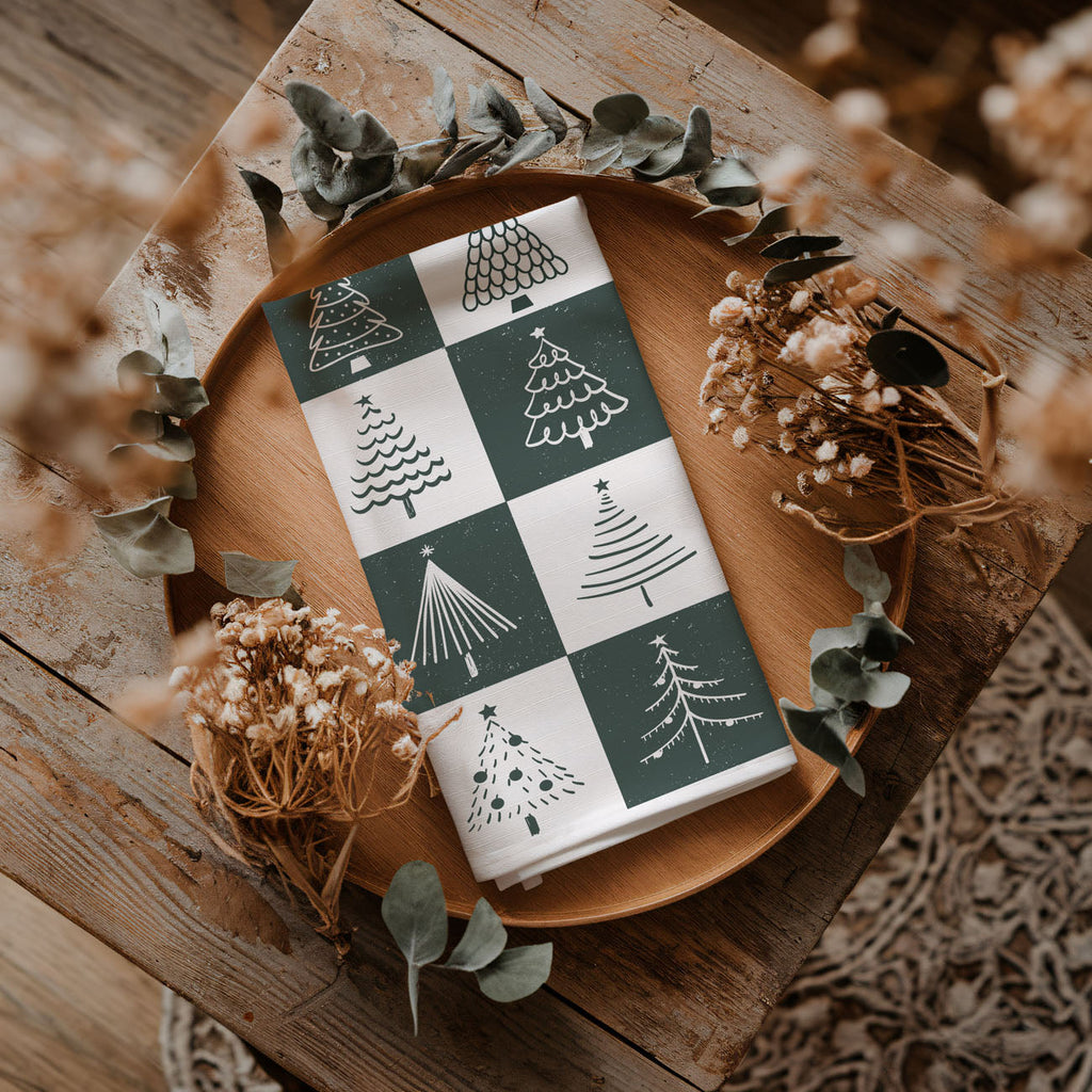 Christmas Tree Kitchen Towel