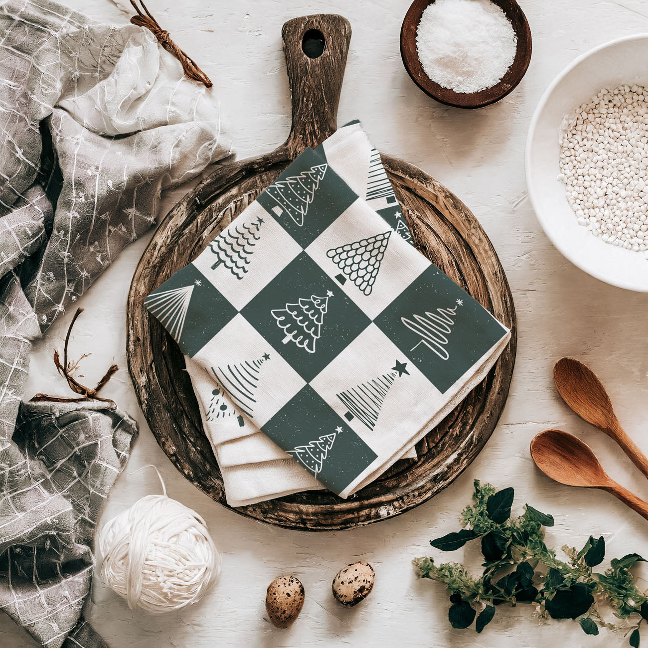 Christmas Tree Kitchen Towel