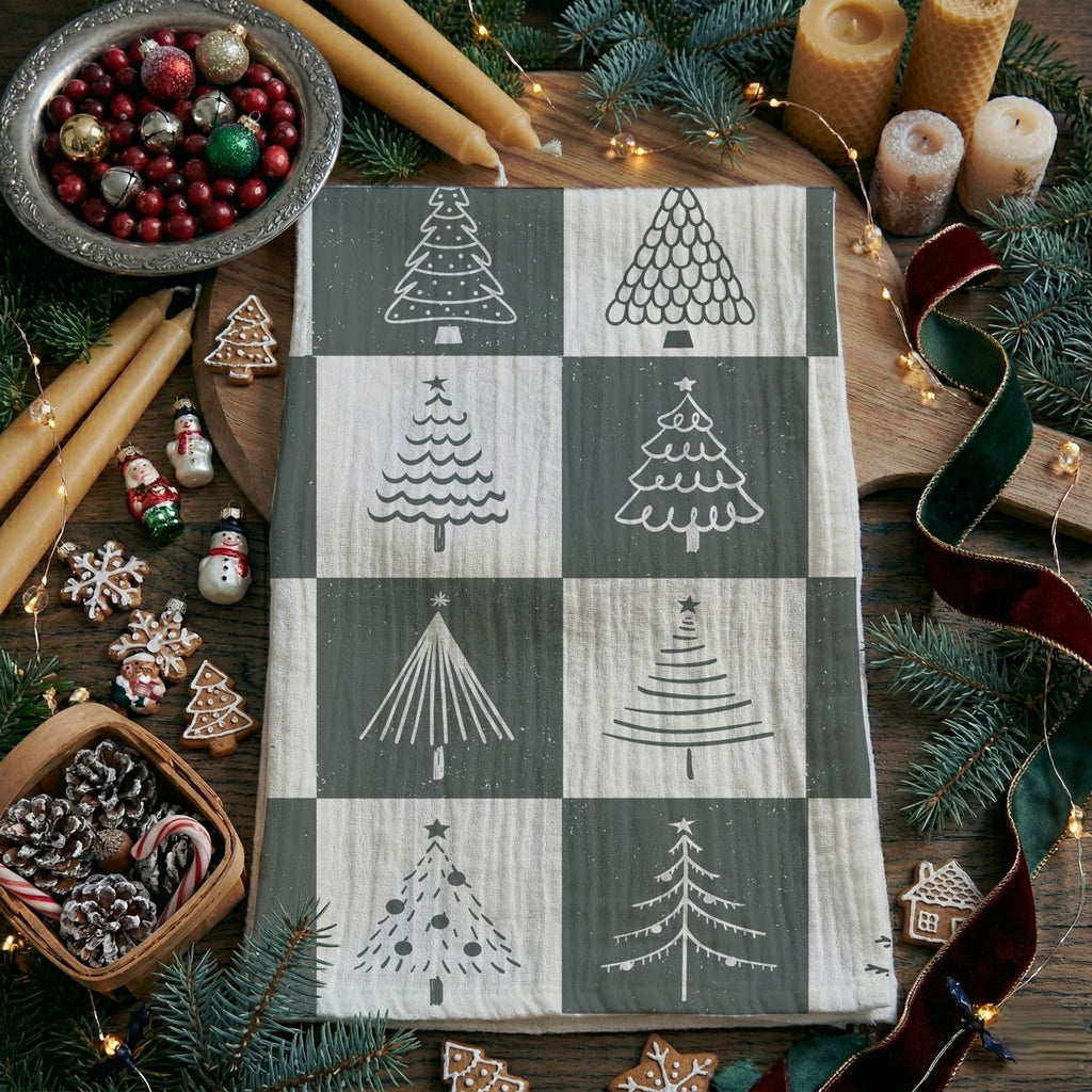 Christmas Tree Kitchen Towel