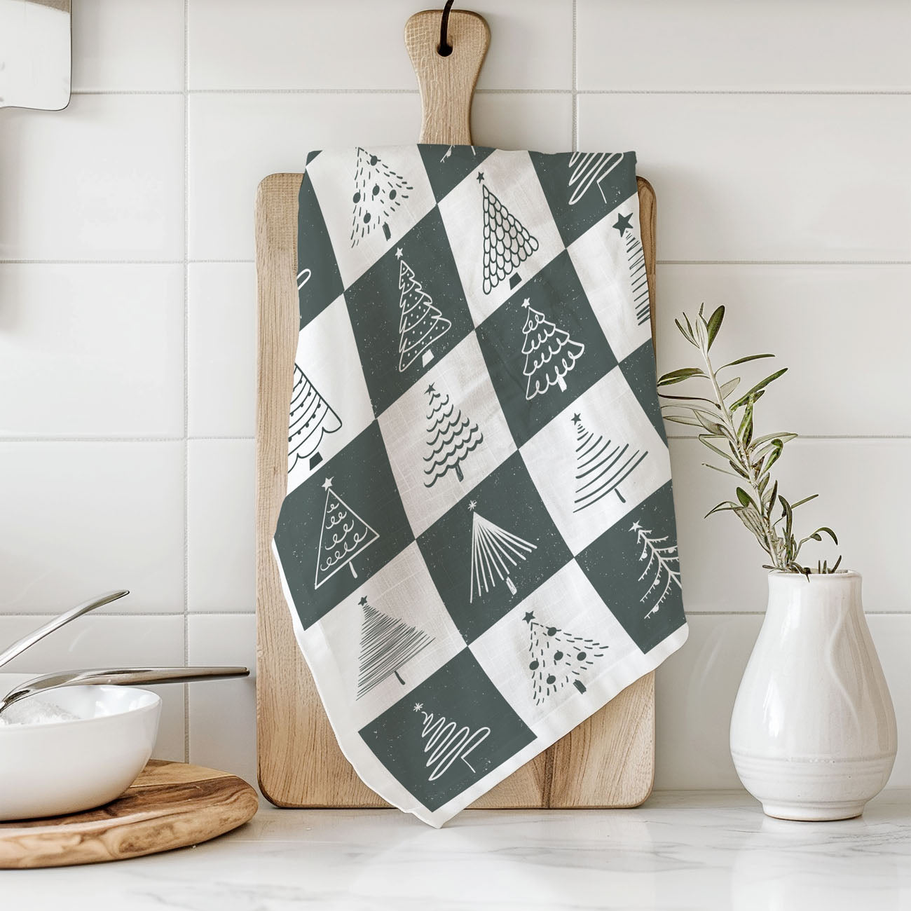 Christmas Tree Kitchen Towel