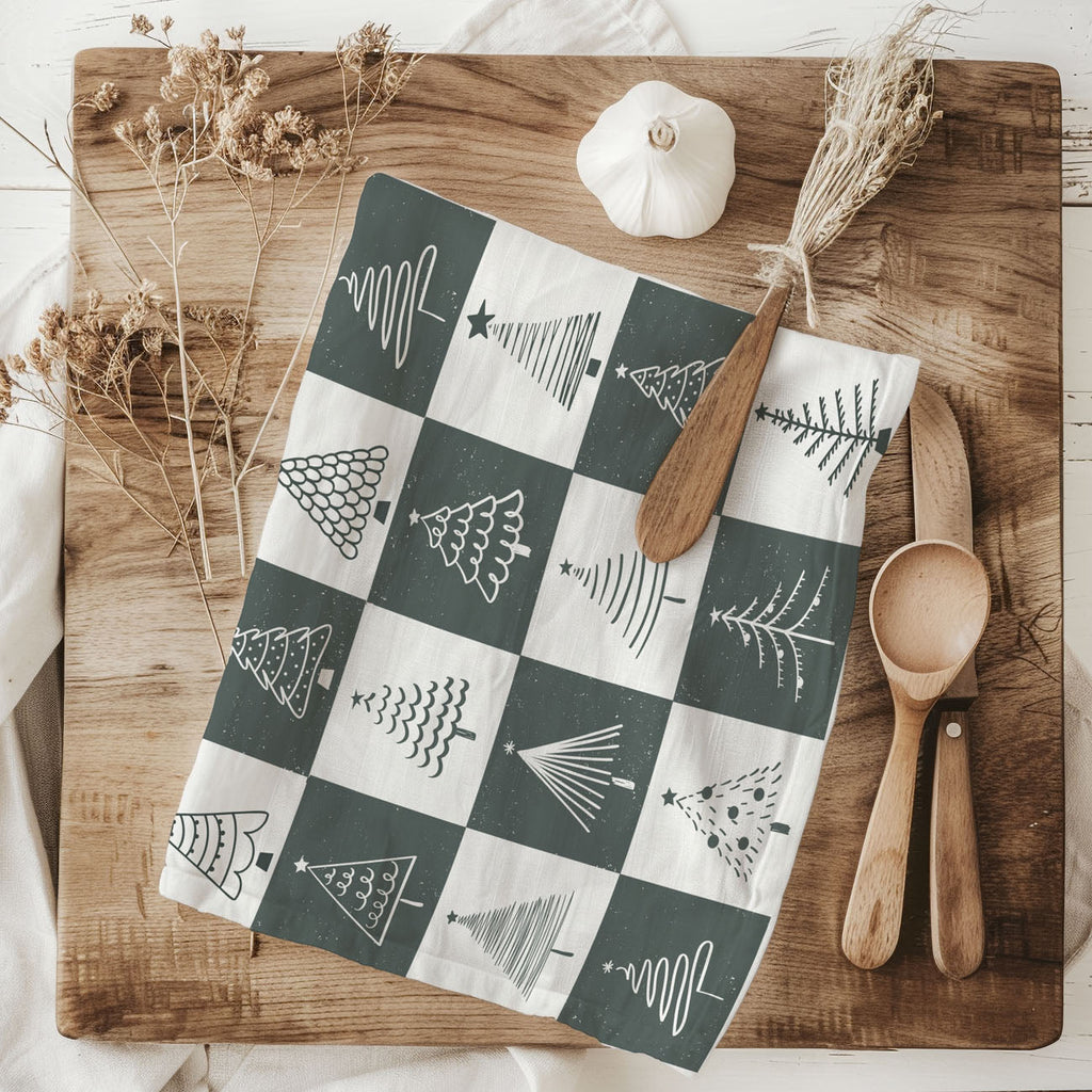 Christmas Tree Kitchen Towel
