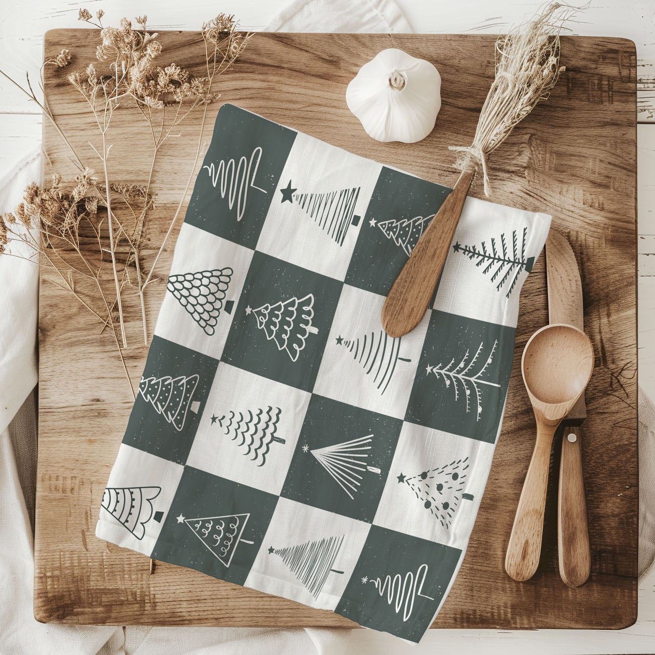 Christmas Tree Kitchen Towel