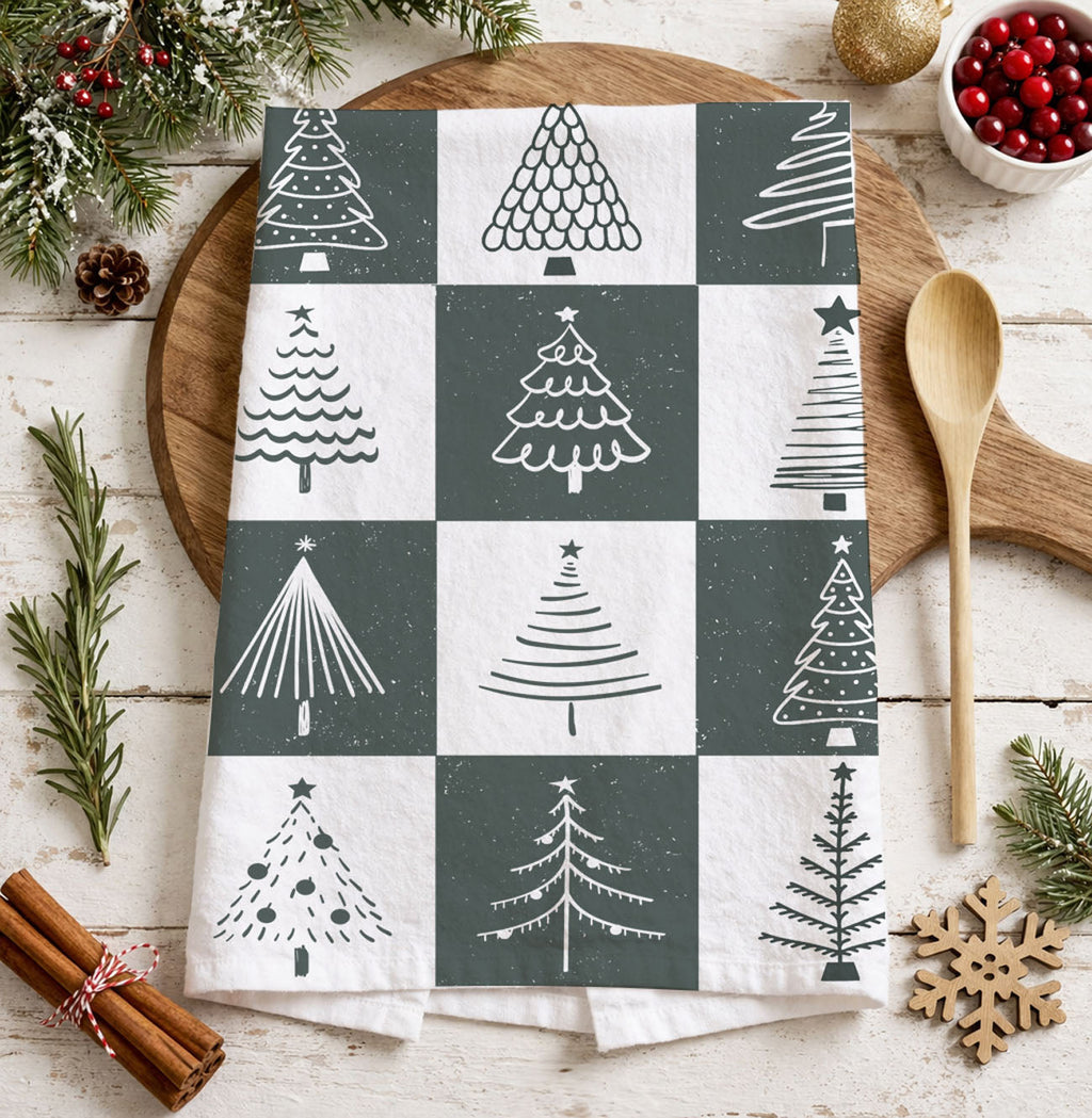 Christmas Tree Kitchen Towel
