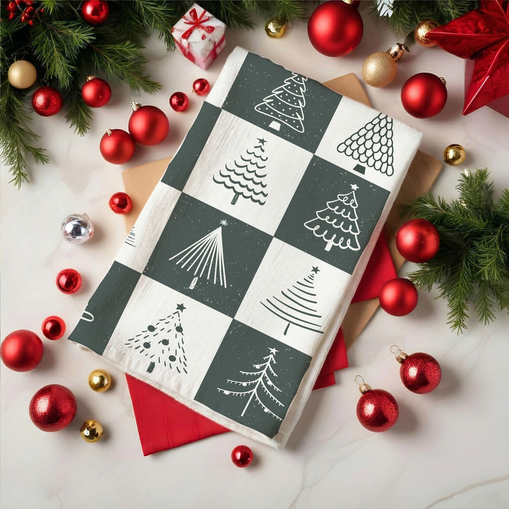 Christmas Tree Kitchen Towel