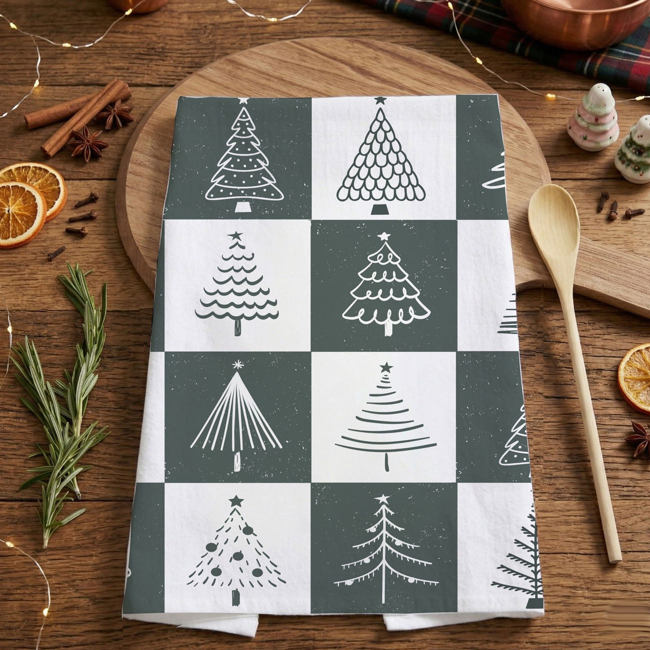 Christmas Tree Kitchen Towel