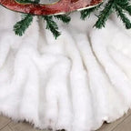 White Snowflake Christmas Tree Skirt