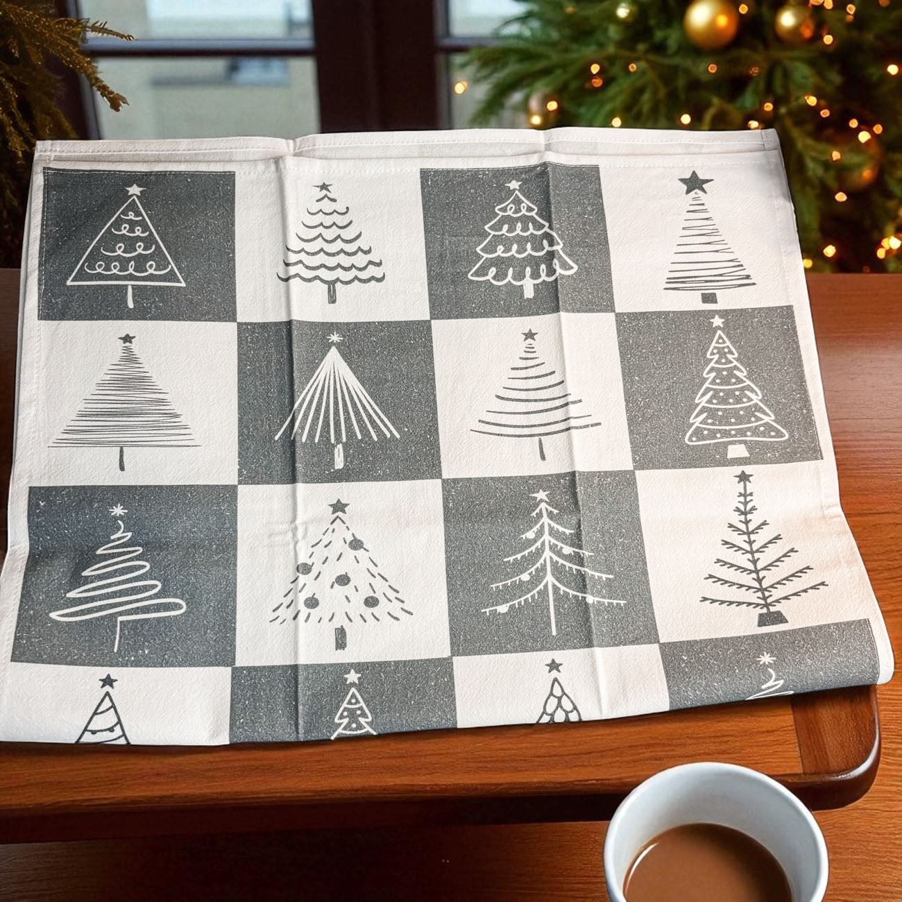 Christmas Tree Kitchen Towel